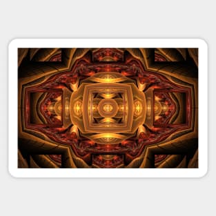 Fractal 031411-1 Sticker